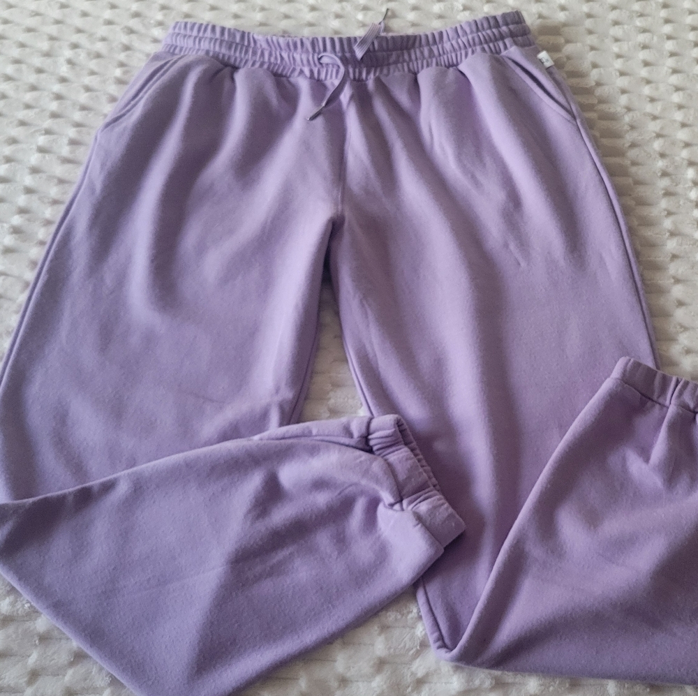 Woolx Merino Sweatpants Size Large Lavender
